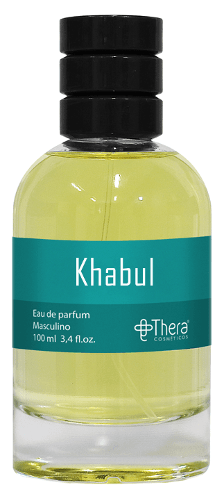 Thera Cosméticos Khabul — perfume amadeirado masculino