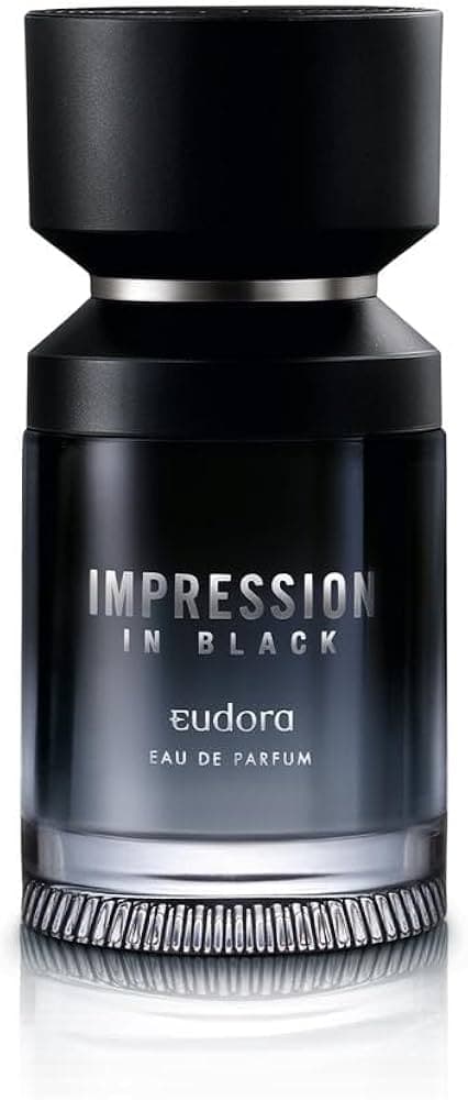 Eudora Impression In Black — perfume amadeirado masculino