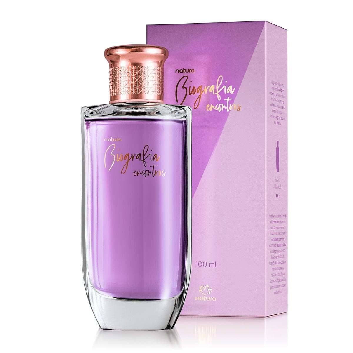Natura Biografia Encontros F — perfume floral feminino