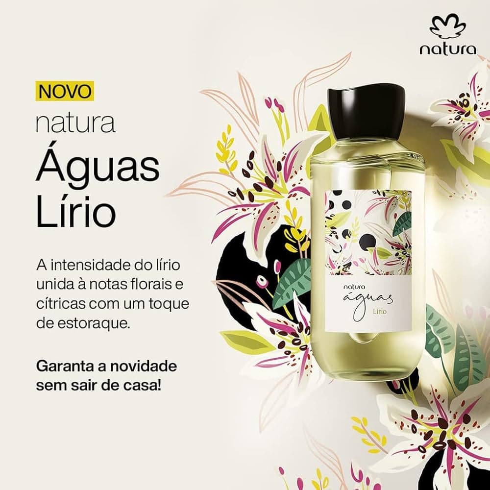 Natura Lírio — perfume floral feminino