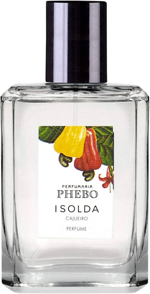 Phebo Isolda Cajueiro — perfume frutal unissex