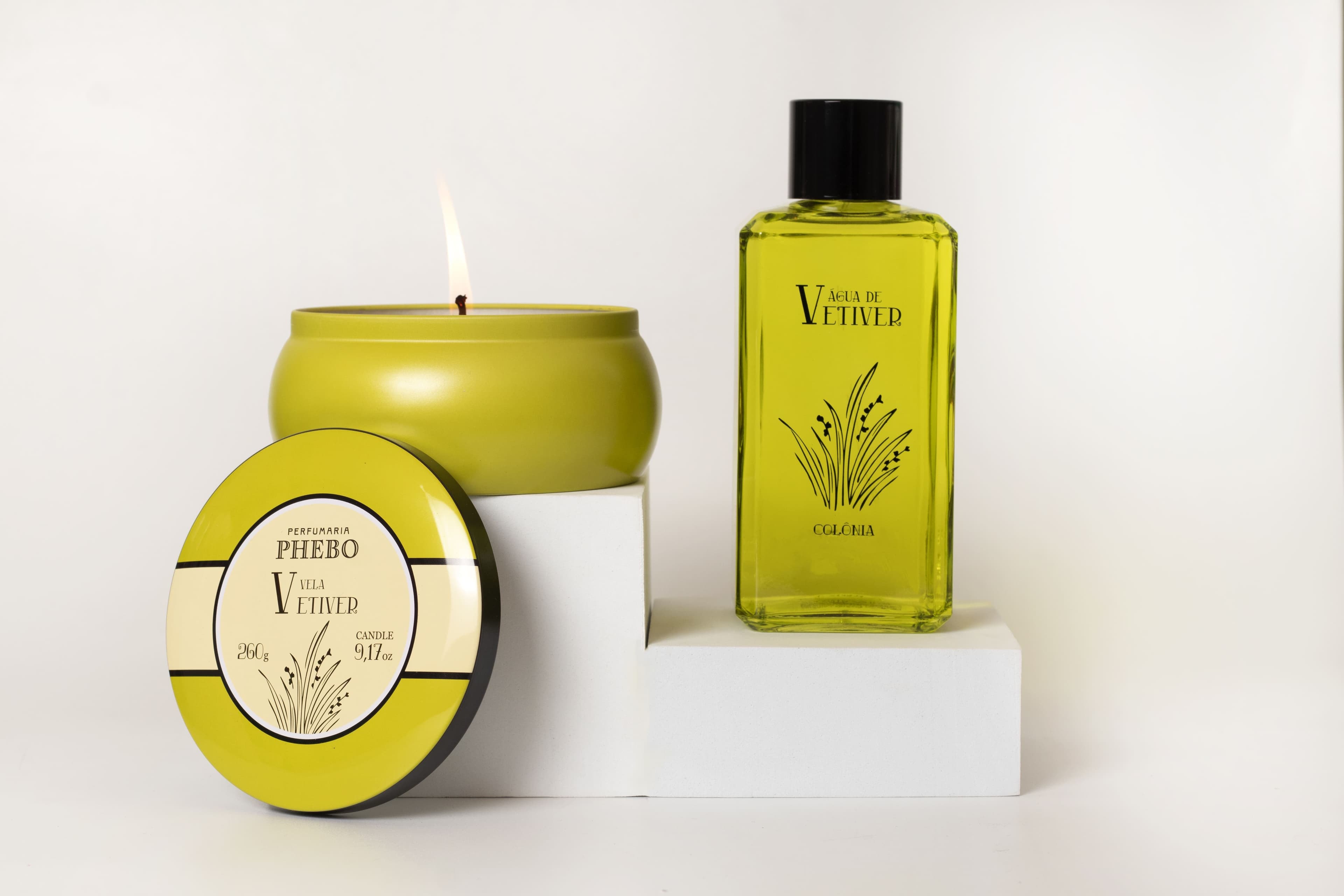 Phebo Vetiver — perfume amadeirado unissex