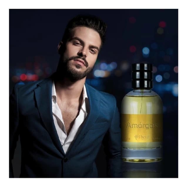 Thera Cosméticos Amórgos — perfume amadeirado masculino