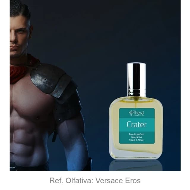 Thera Cosméticos Crater — perfume aromático masculino