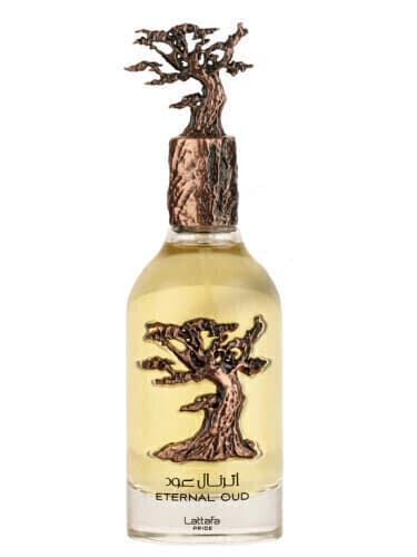 Lattafa Eternal Oud — perfume amadeirado unissex