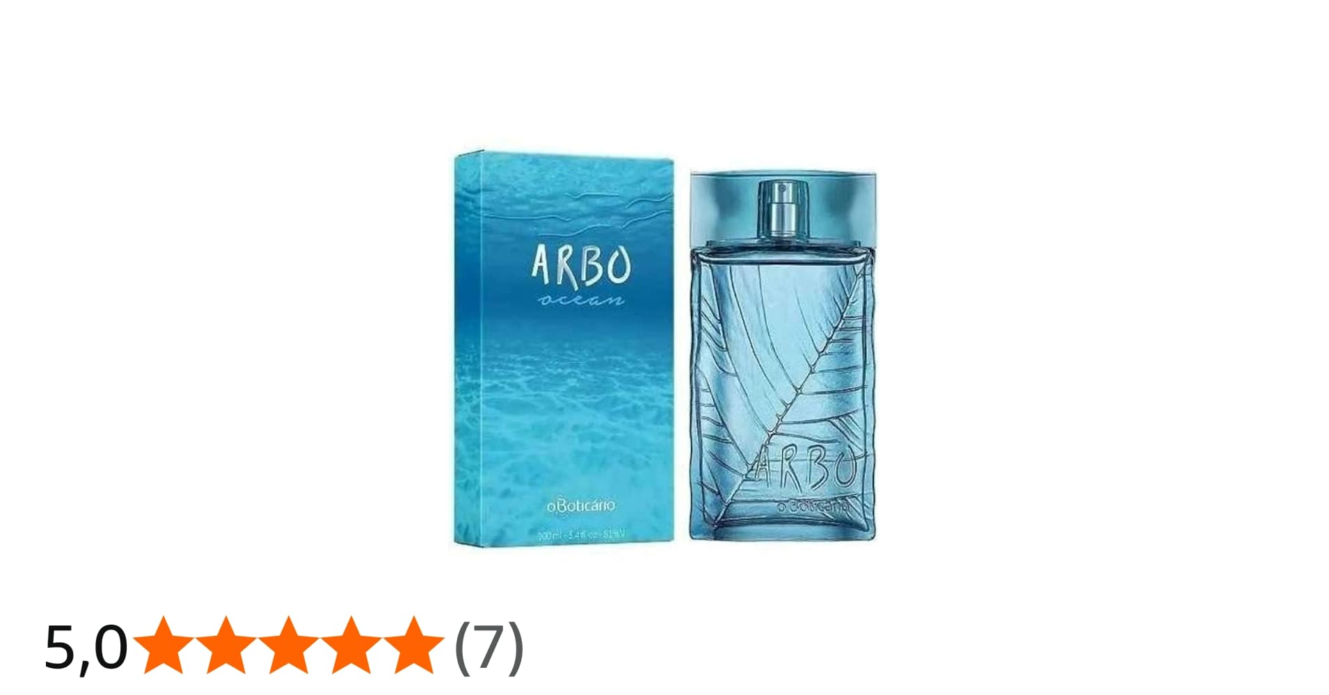 O Boticário Arbo Ocean — perfume aromático masculino