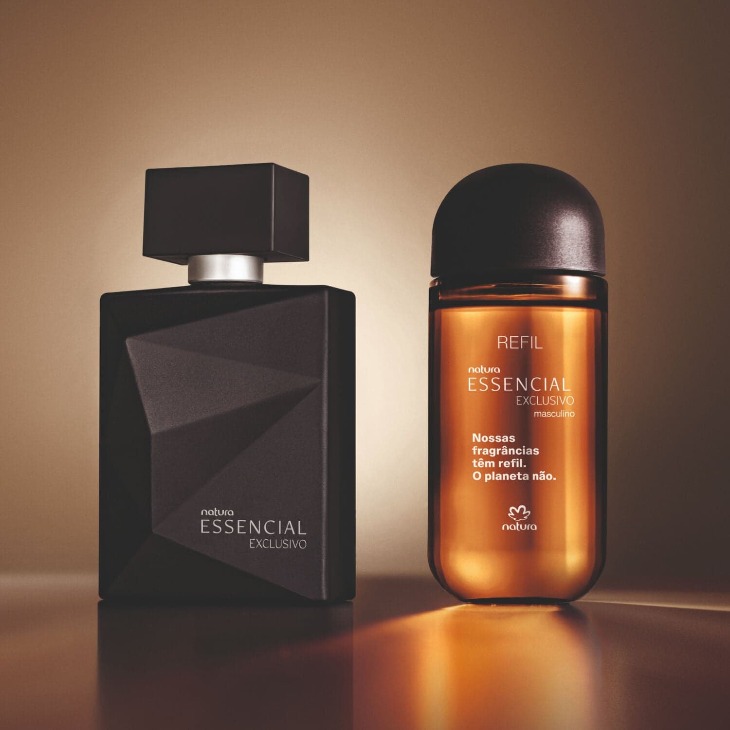 Natura Essencial Exclusivo — perfume amadeirado masculino