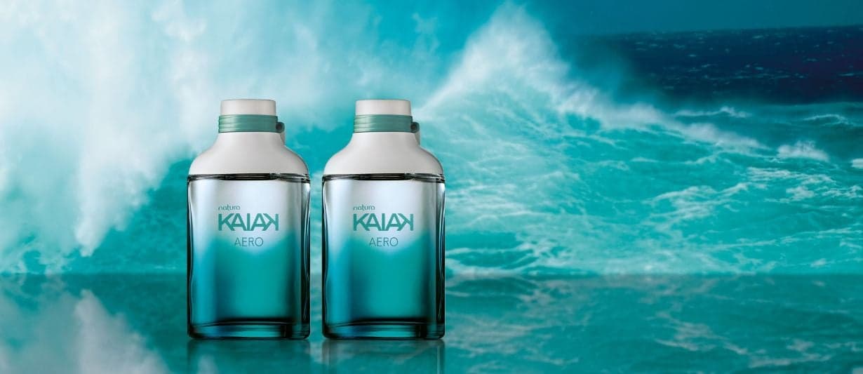 Natura Kaiak Aero — perfume aquático masculino
