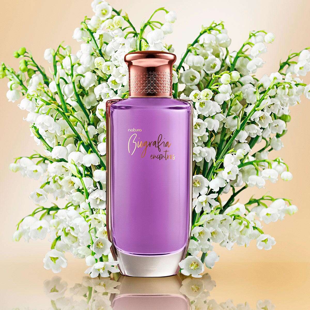 Natura Biografia Encontros M — perfume amadeirado masculino