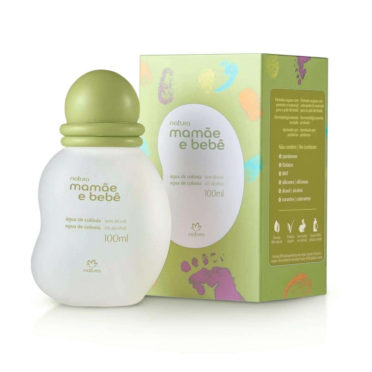 Natura Mamãe e Bebê — perfume floral infantil