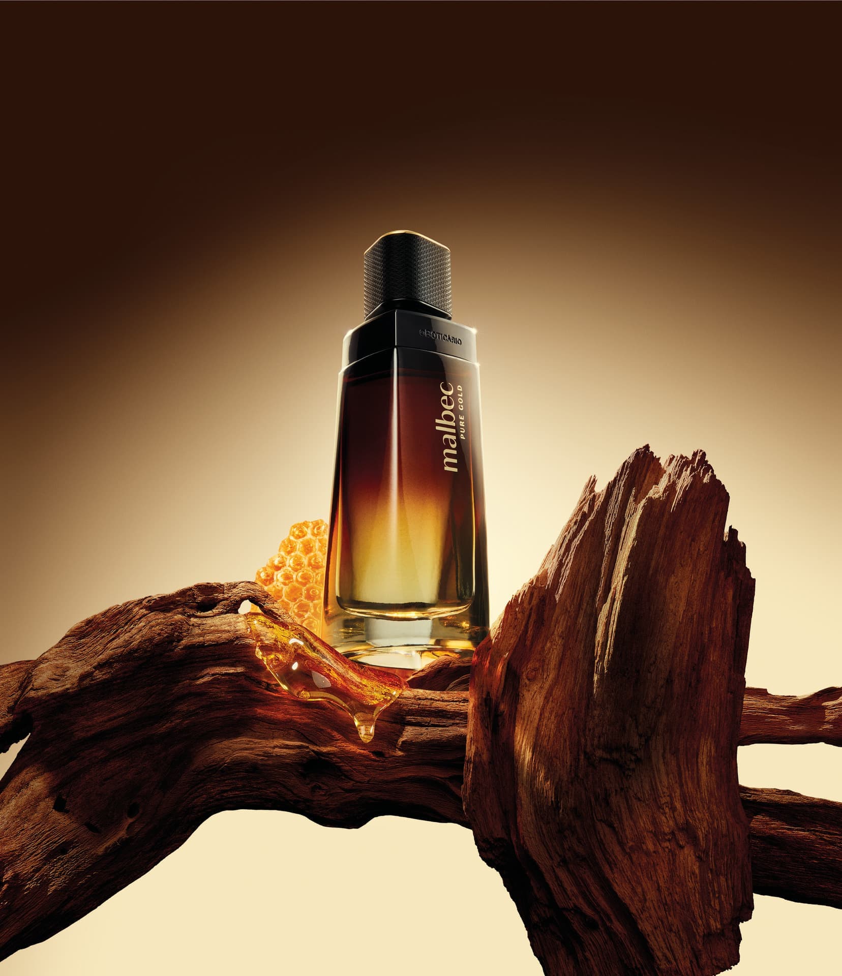 O Boticário Pure Gold Malbec — perfume masculino